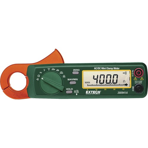 CLAMP METER+ DMM, MINI 200A AC/DC