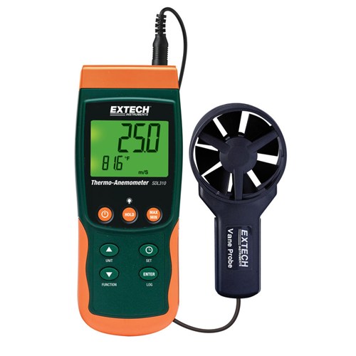 HOT WIRE THERMO-ANEMOMETER SD LOGGER