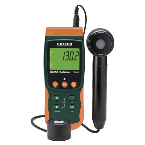 UVA/UVC LIGHT METER WITH NIST