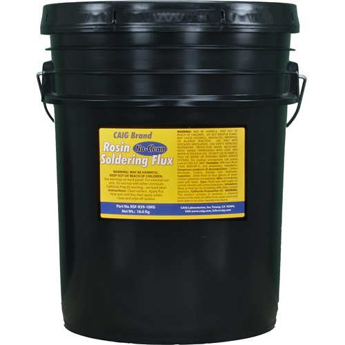 No-Clean RMA Soldering Flux, pail