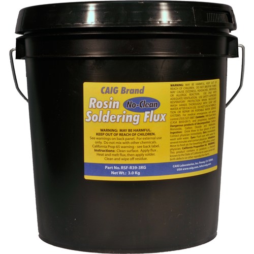 No-Clean RMA Soldering Flux, pail