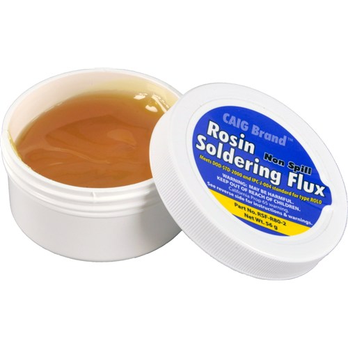 Rosin Soldering Flux, jar