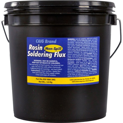 Rosin Soldering Flux, pail