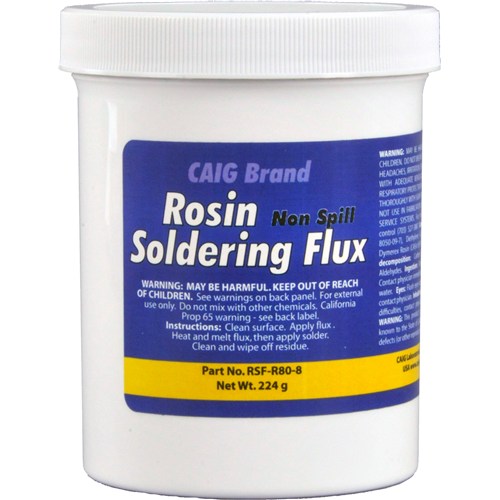 Rosin Soldering Flux, jar