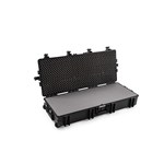 Type 7200 Black case solid foam insert